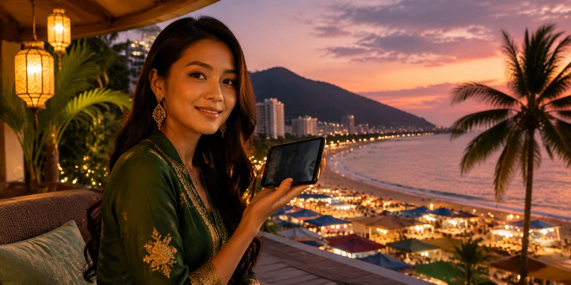 Hari Raya-themed mobile casino with a Malay aesthetic in Penang